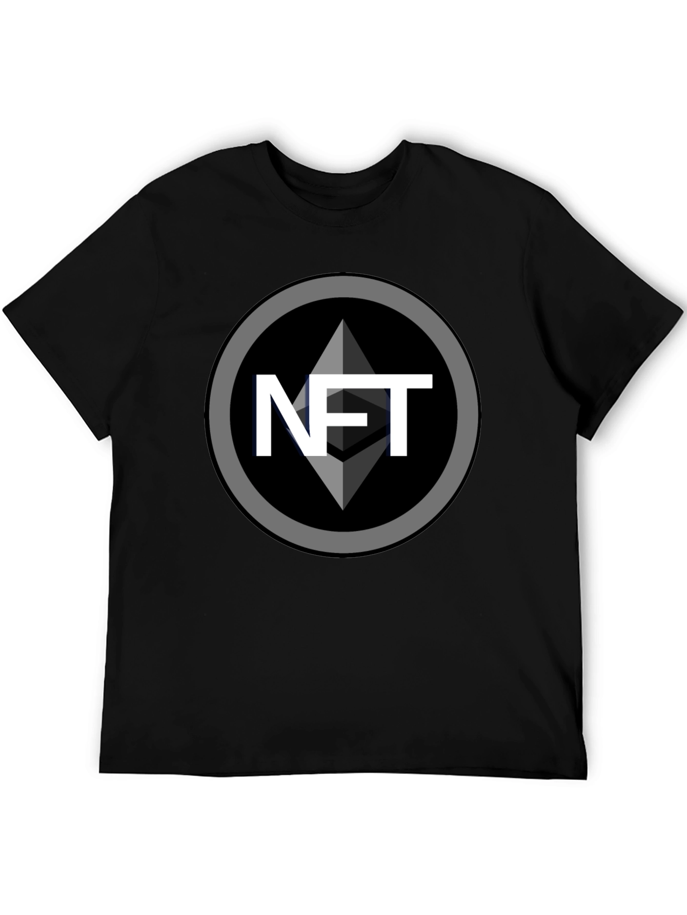 NFT Ethereum Crypto Black T-Shirt