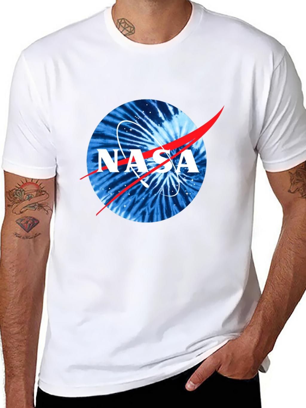 NASA Tie-Dye Logo T-Shirt
