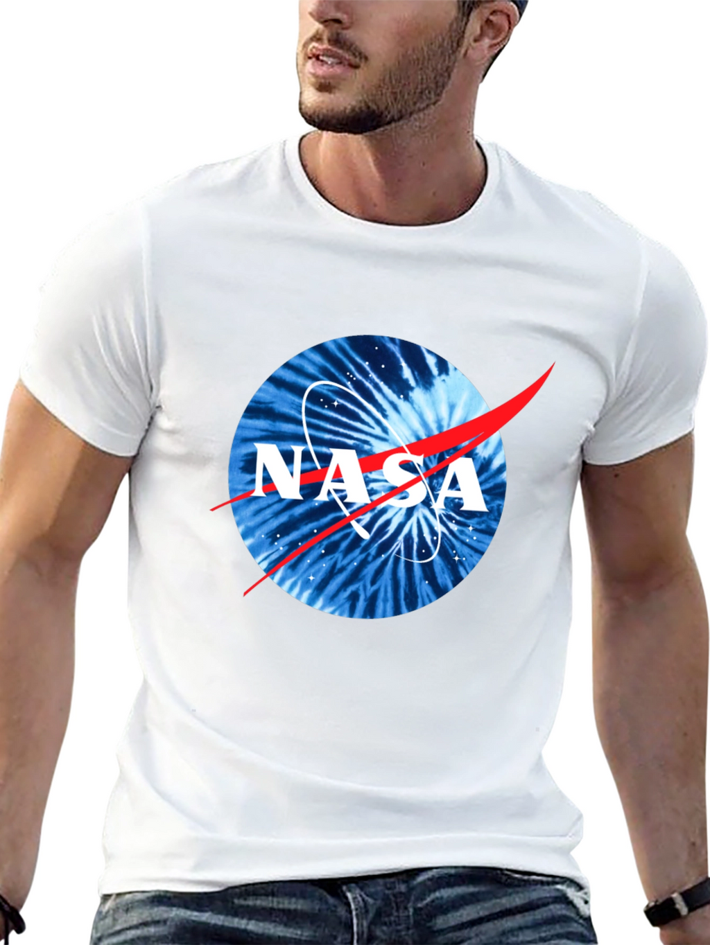 NASA Tie-Dye Logo T-Shirt