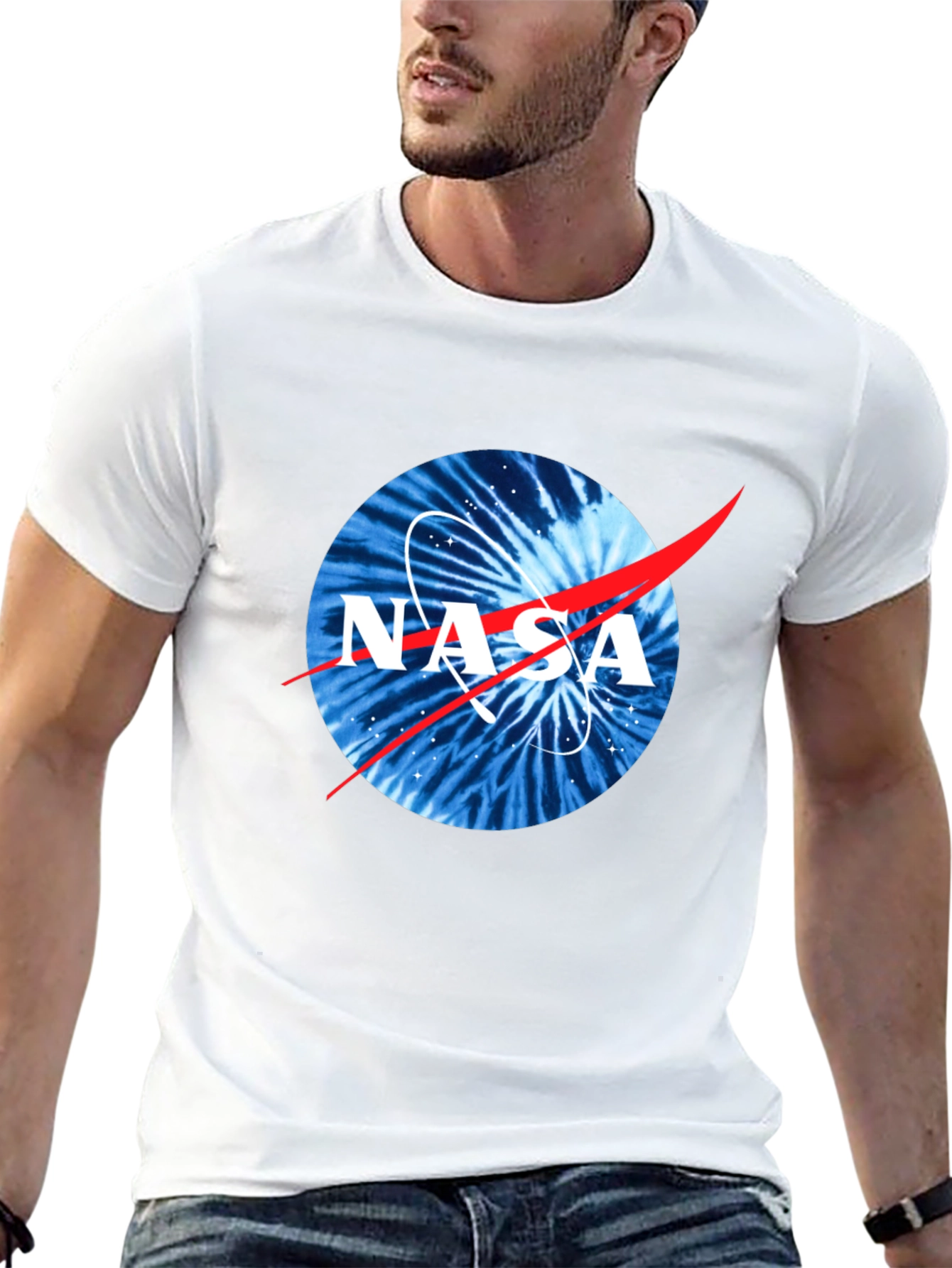 NASA Tie-Dye Logo T-Shirt