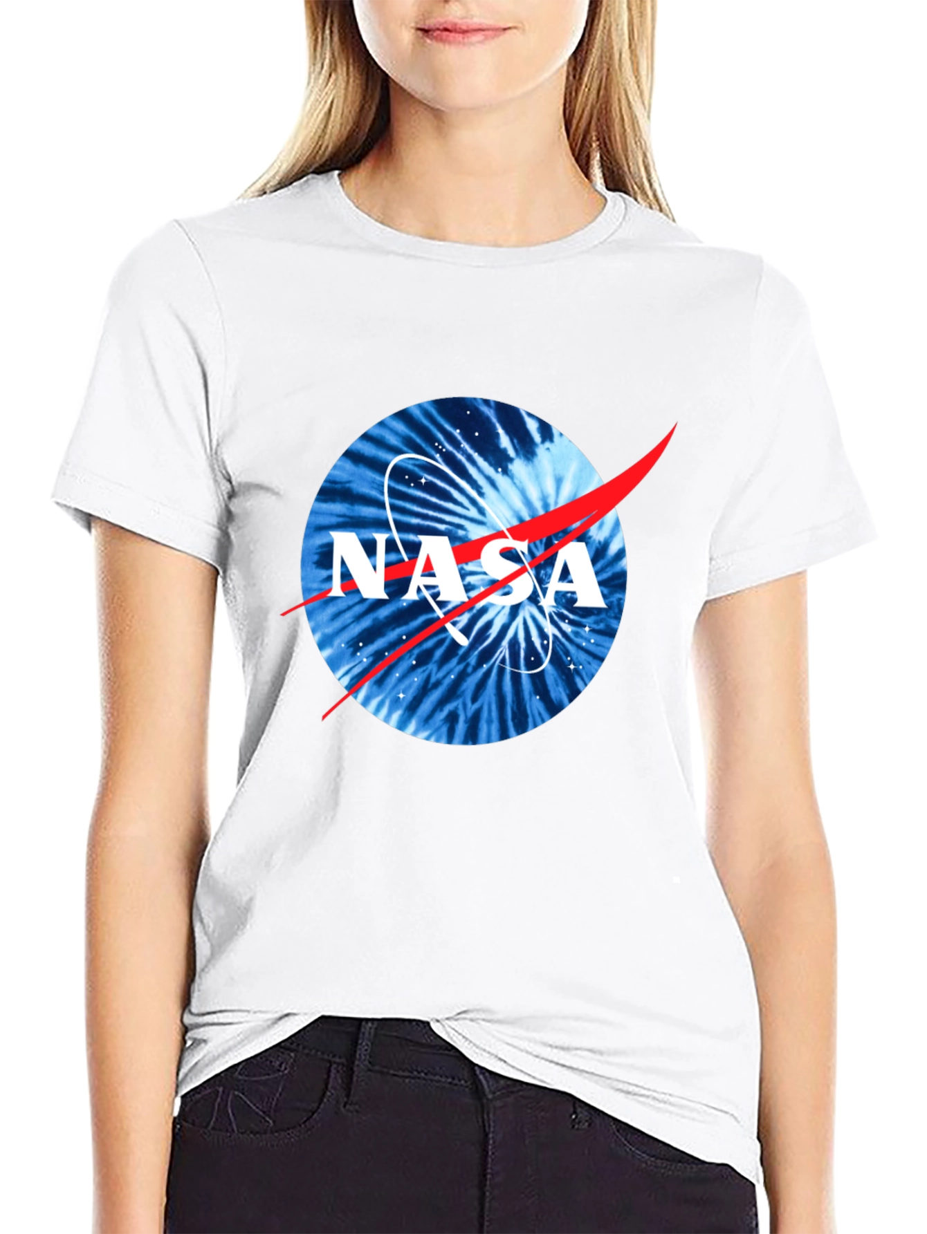 NASA Tie-Dye Logo T-Shirt