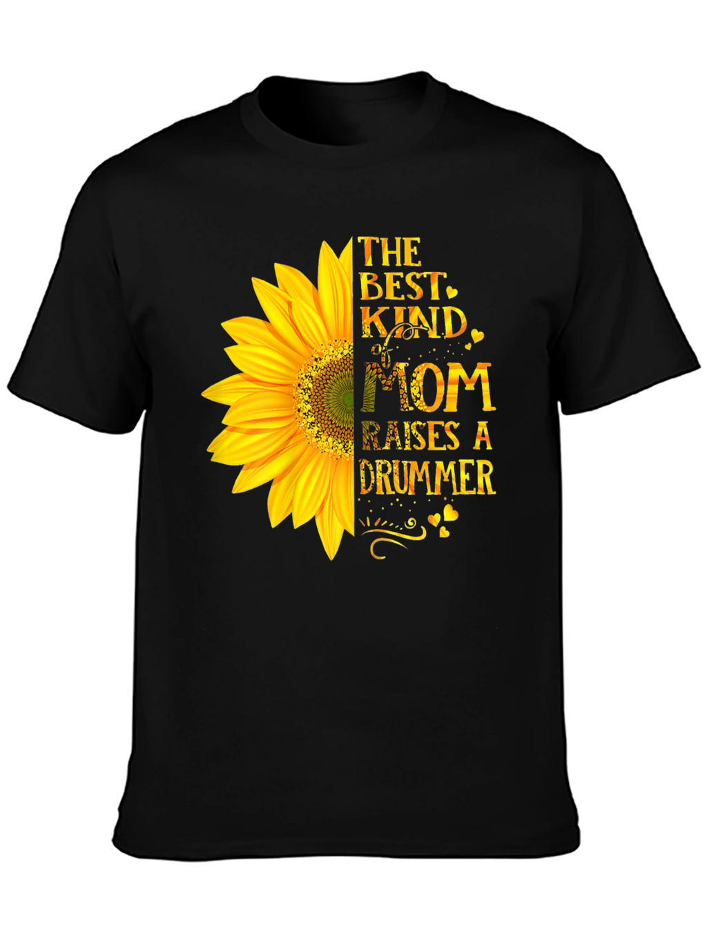 Best Kind of Mom Sunflower Graphic T-Shirt