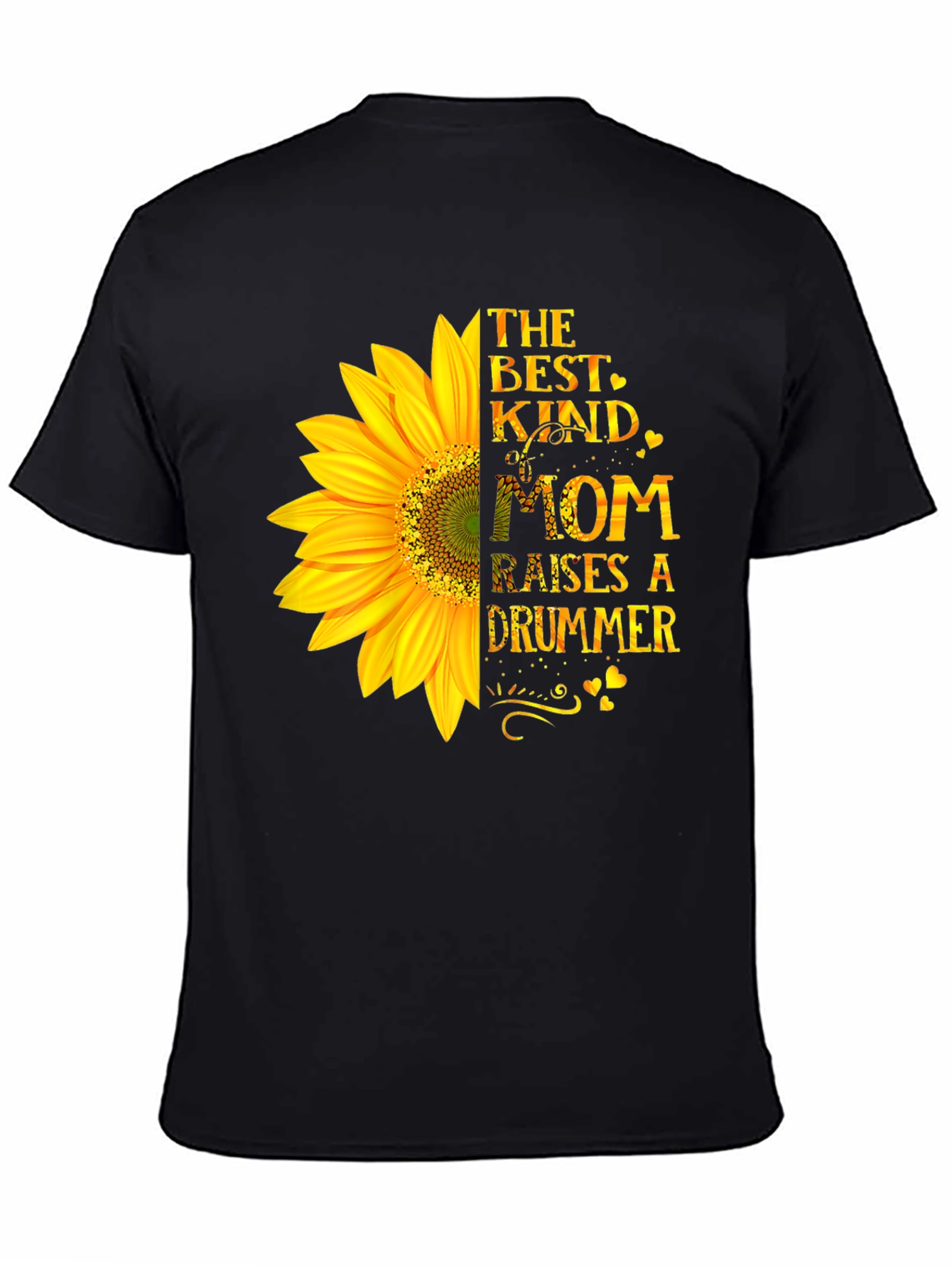 Best Kind of Mom Sunflower Graphic T-Shirt