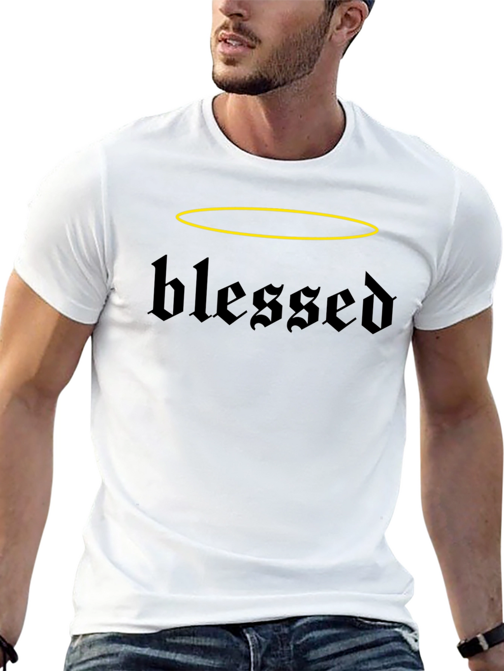Blessed Graphic Tee - Black