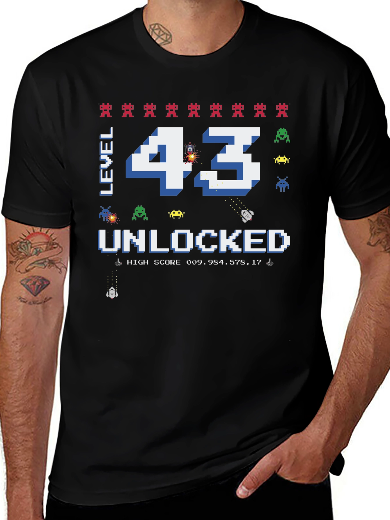 Level 43 Unlocked T-Shirt