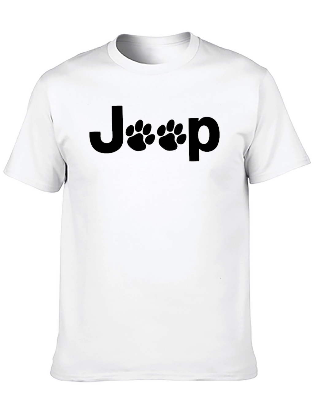 Jeep Paw Print Graphic Tee - Black
