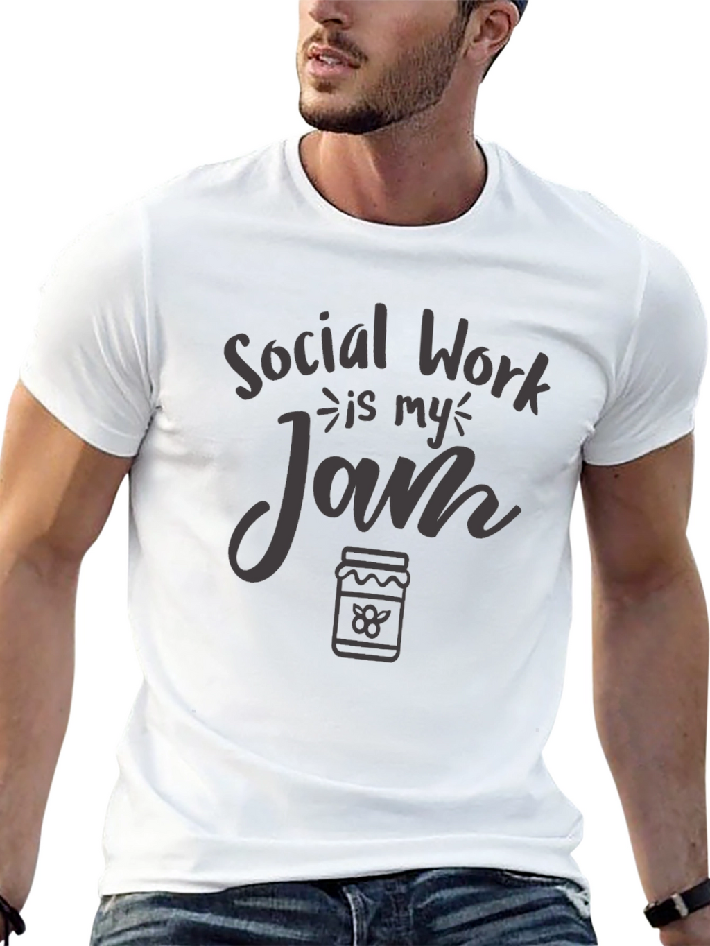 Social Work is My Jam T-Shirt