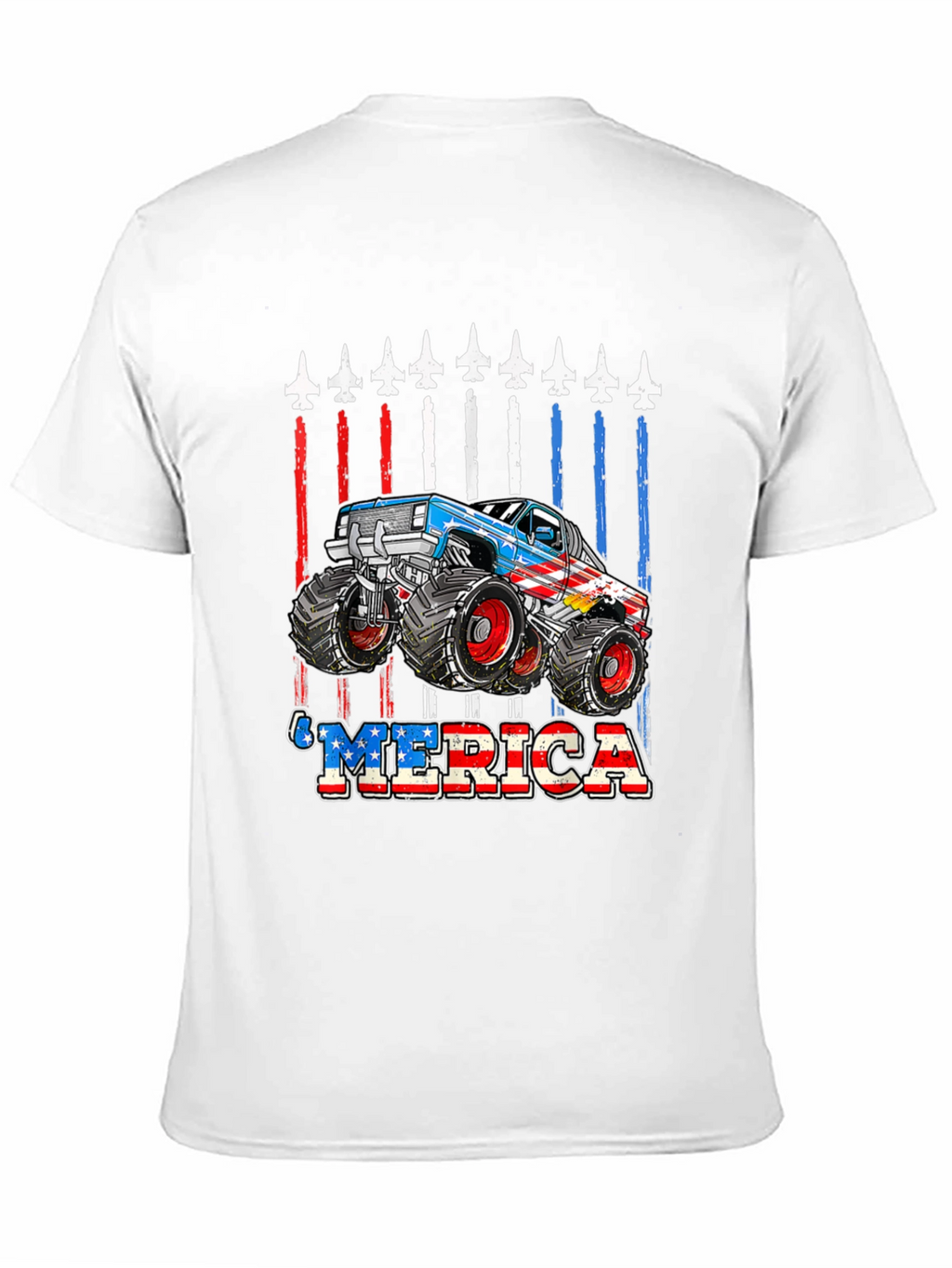 Patriotic Monster Truck T-Shirt