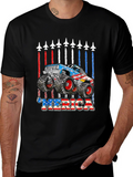Patriotic Monster Truck T-Shirt