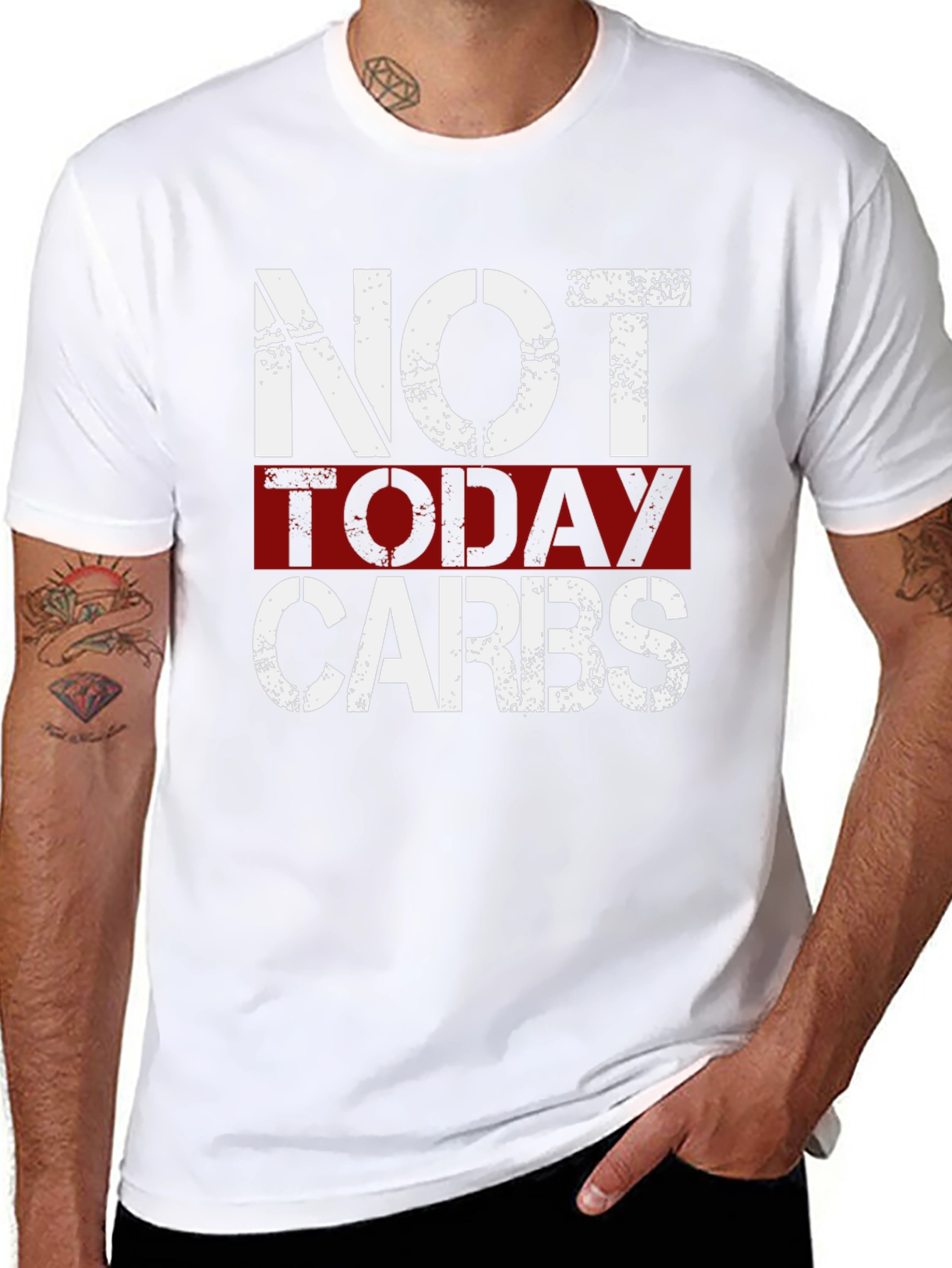 Not Today Carbs Graphic T-Shirt