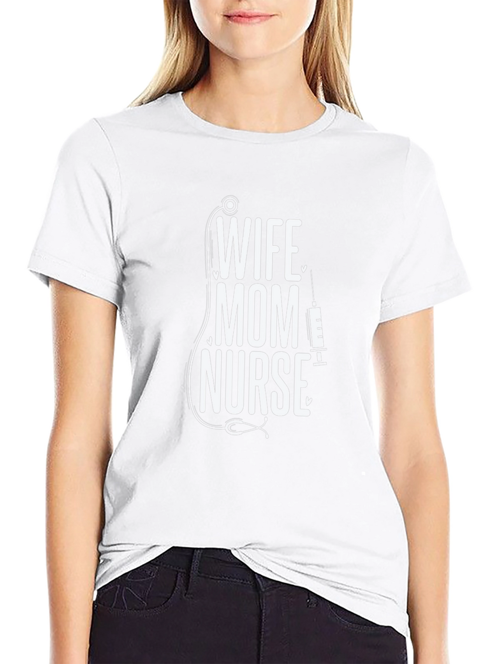 Wife Mom Nurse Graphic Tee