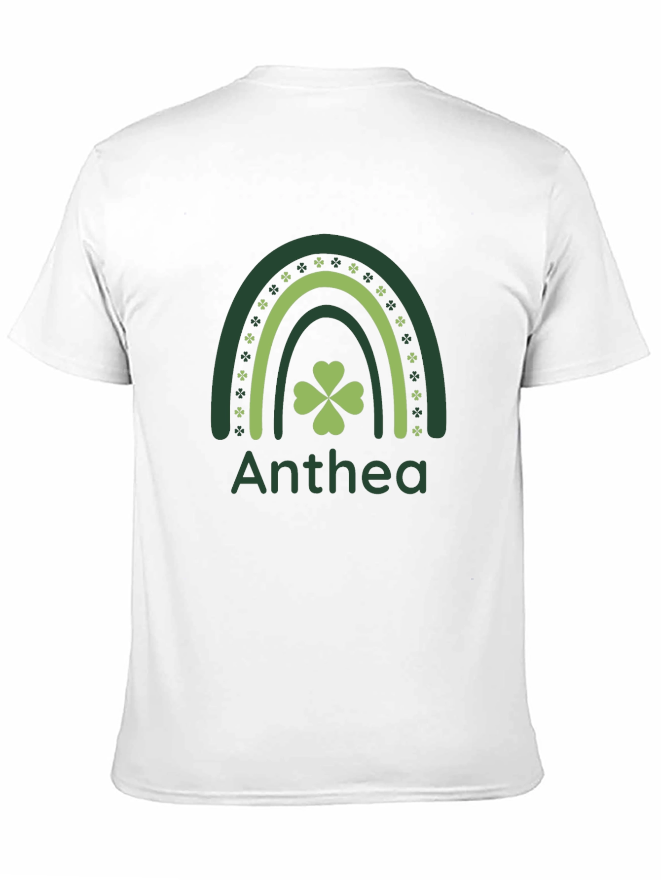 Anthea St. Patricks Day Rainbow Clover Tee