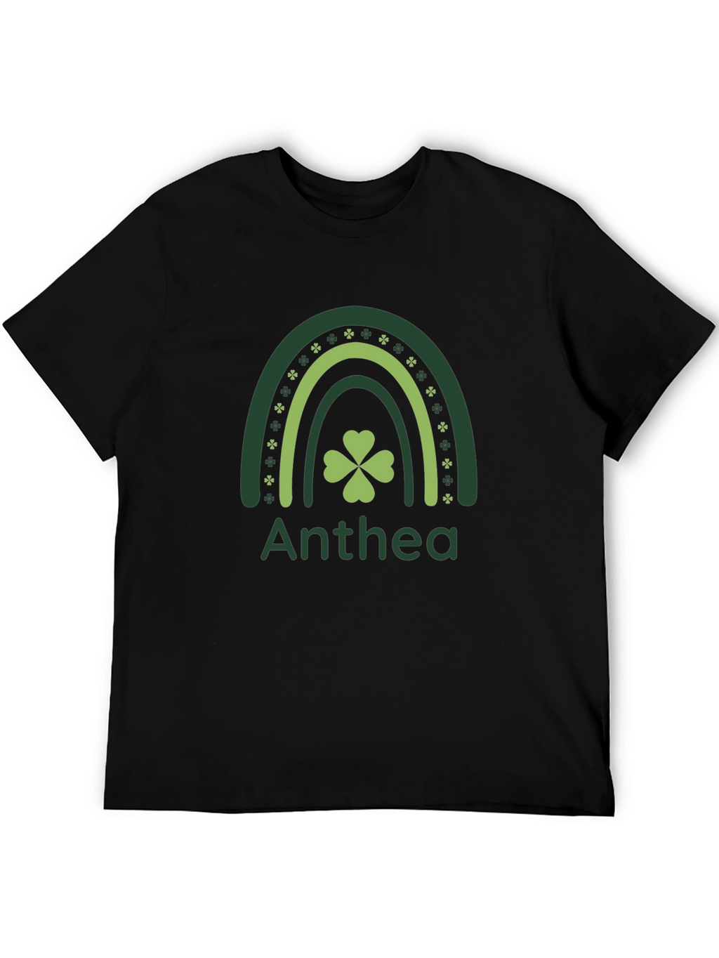 Anthea St. Patricks Day Rainbow Clover Tee