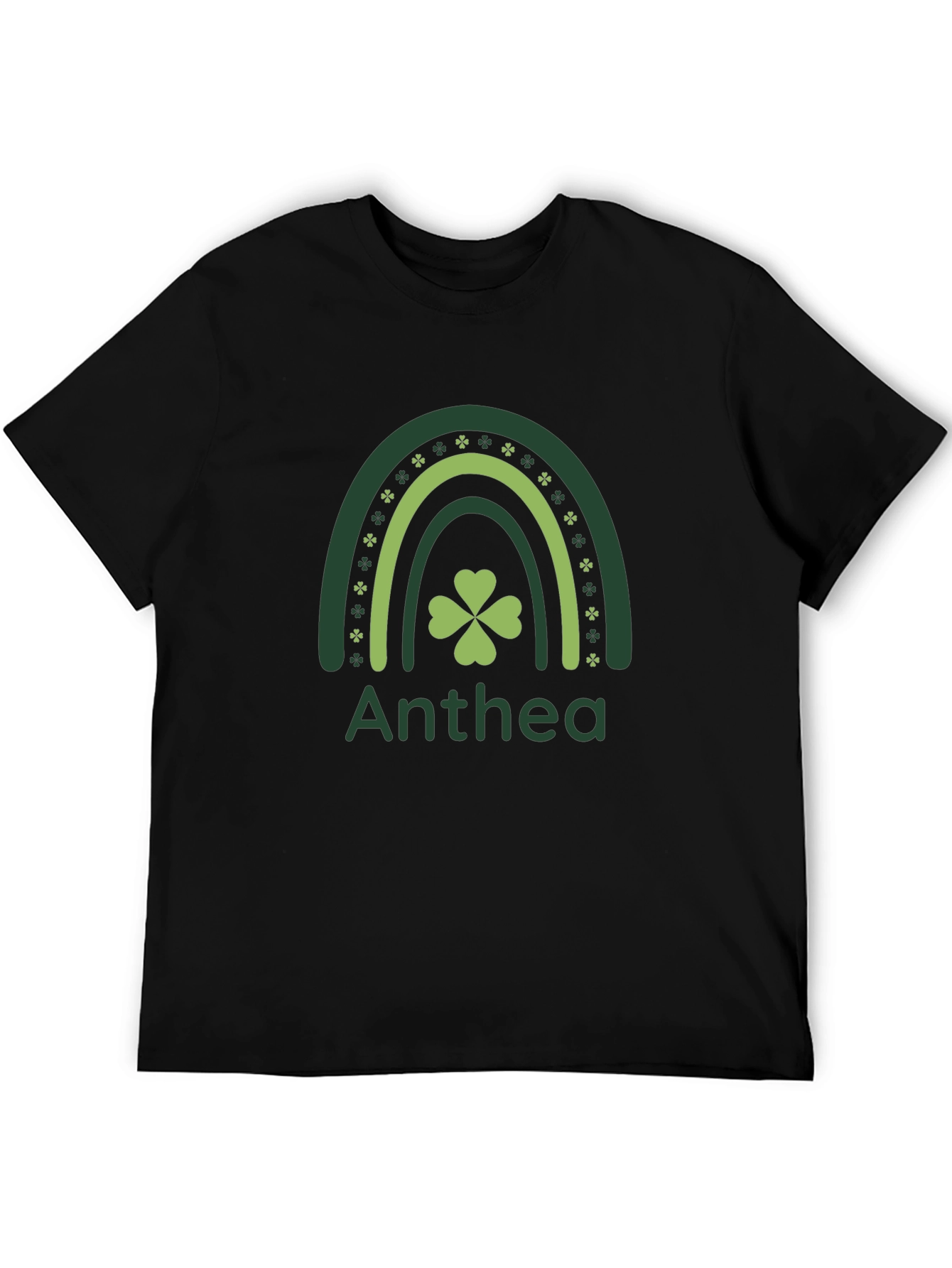 Anthea St. Patricks Day Rainbow Clover Tee