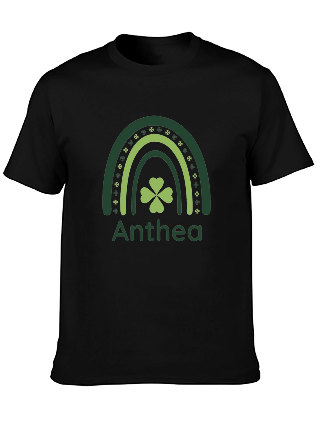 Anthea St. Patricks Day Rainbow Clover Tee