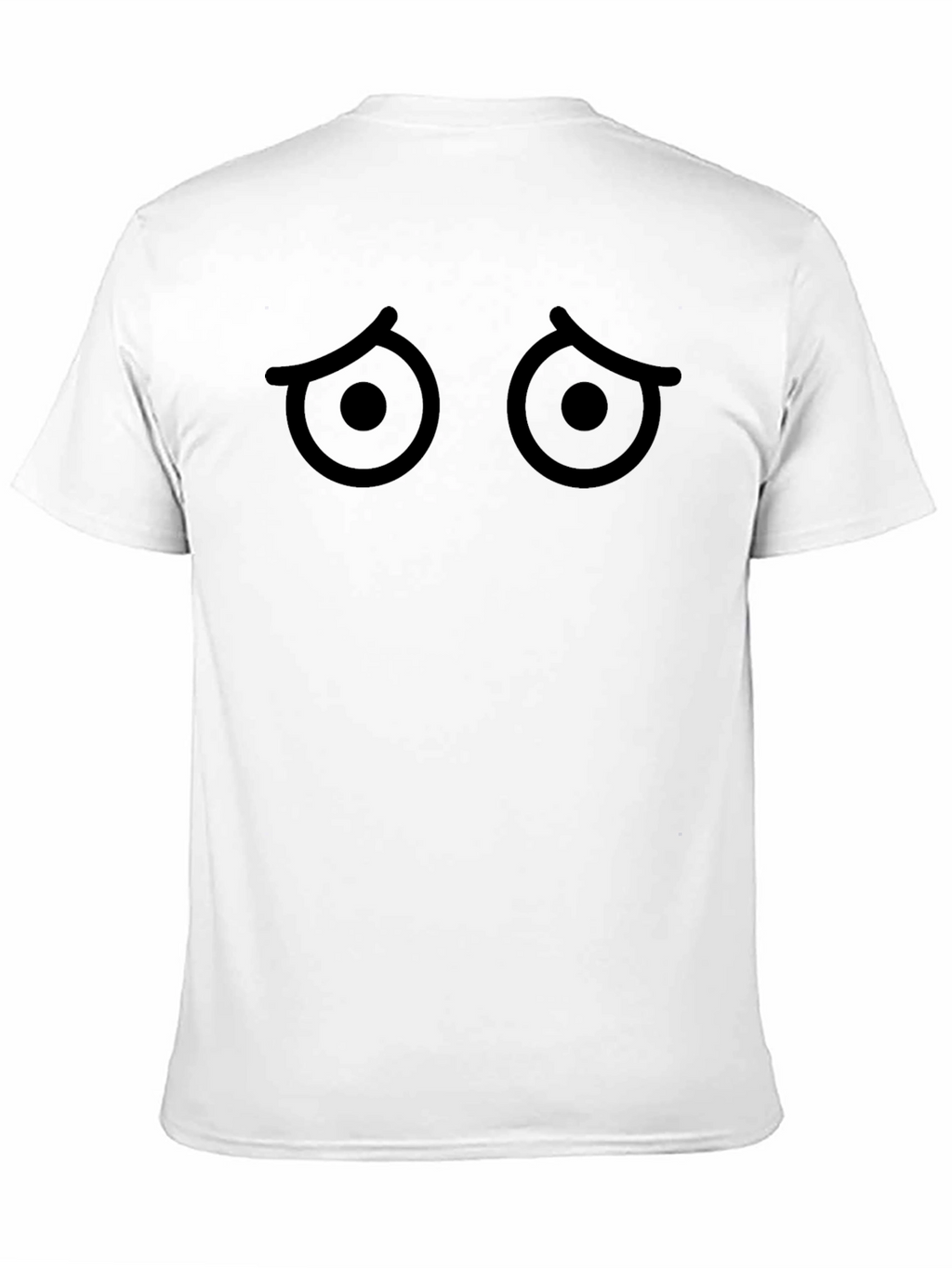 Sad Eyes Graphic Print T-Shirt