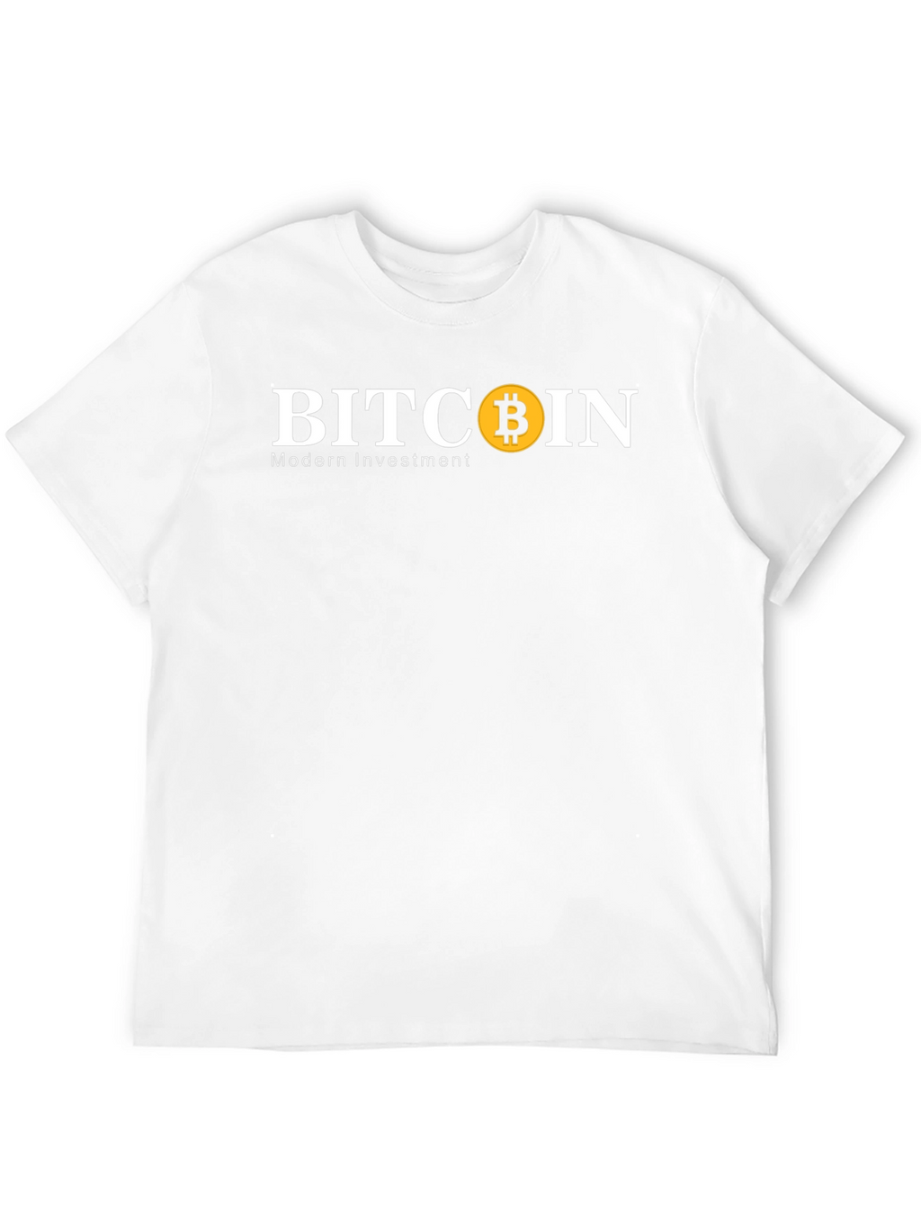 Bitcoin Modern Investment Black T-Shirt