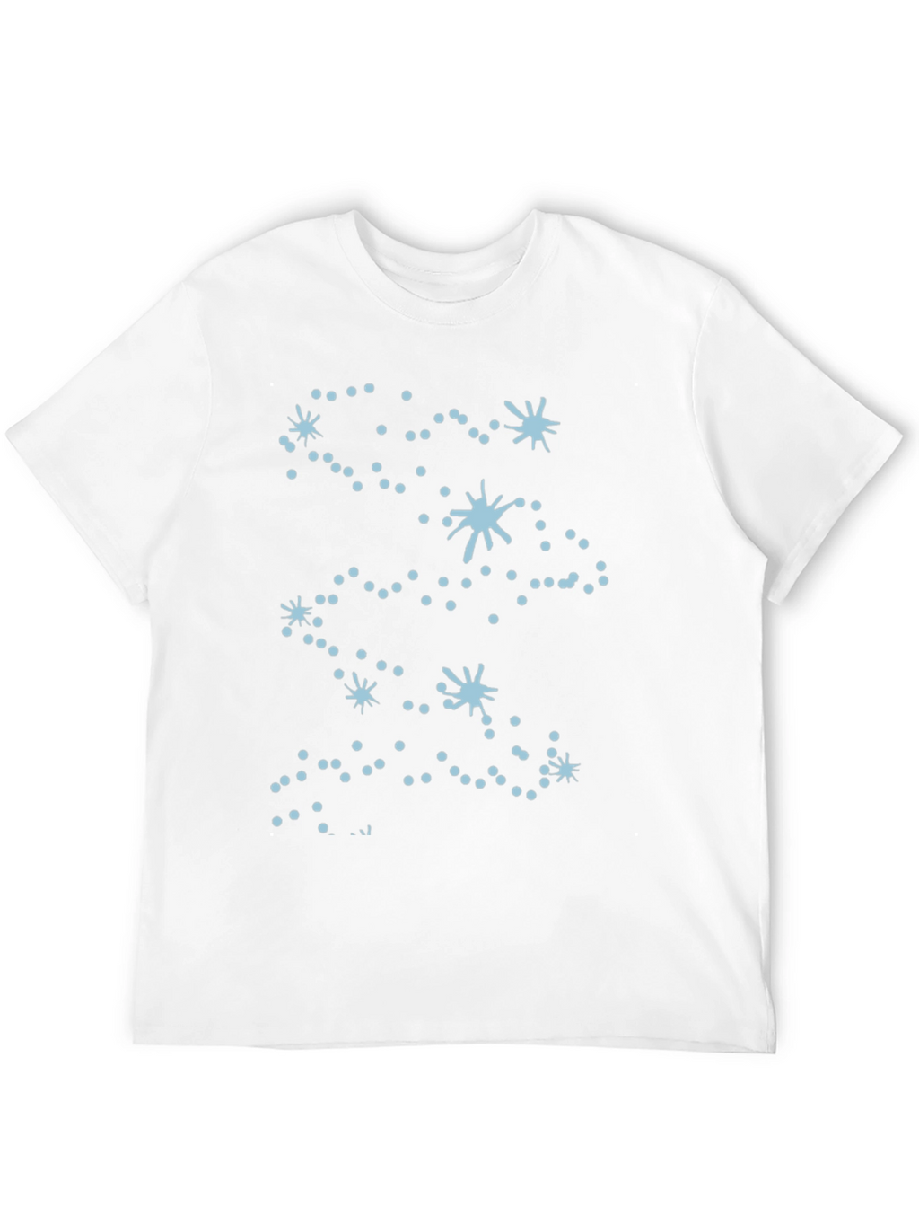 Constellation Graphic Tee - Black Cotton Blend