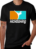 Kickboxing Graphic Tee - Martial Arts Training Shirt