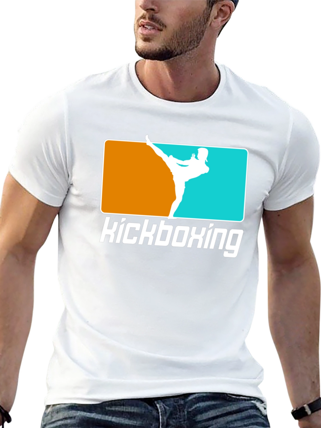 Kickboxing Graphic Tee - Martial Arts Training Shirt