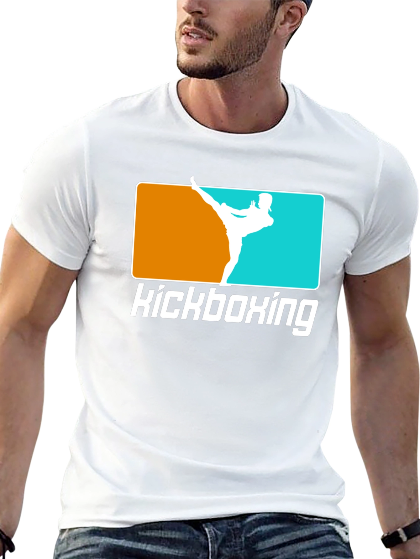 Kickboxing Graphic Tee - Martial Arts Training Shirt