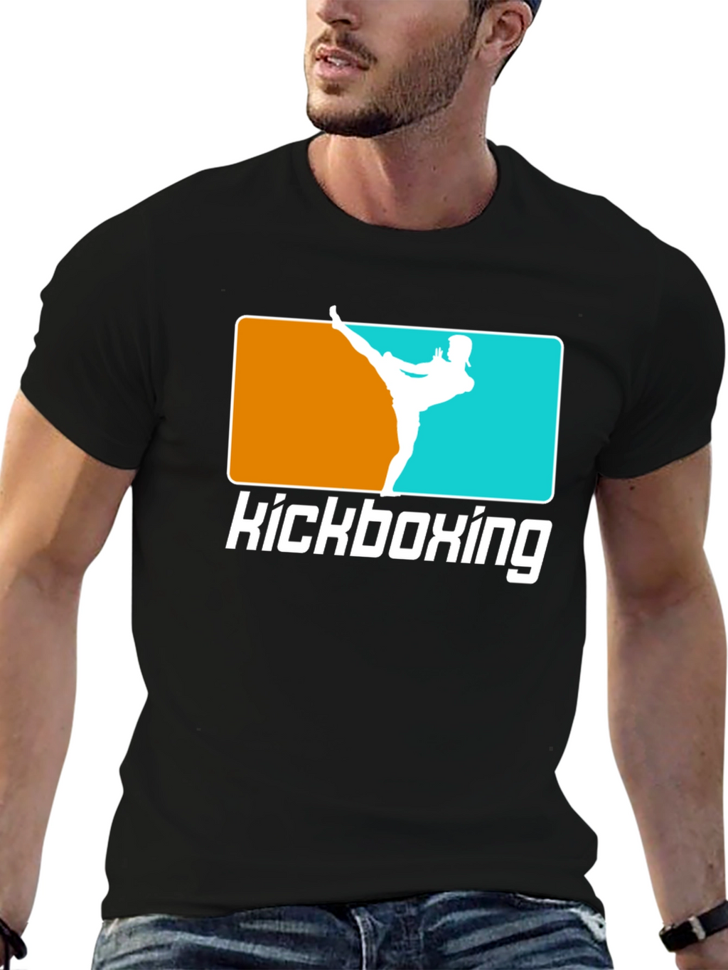 Kickboxing Graphic Tee - Martial Arts Training Shirt