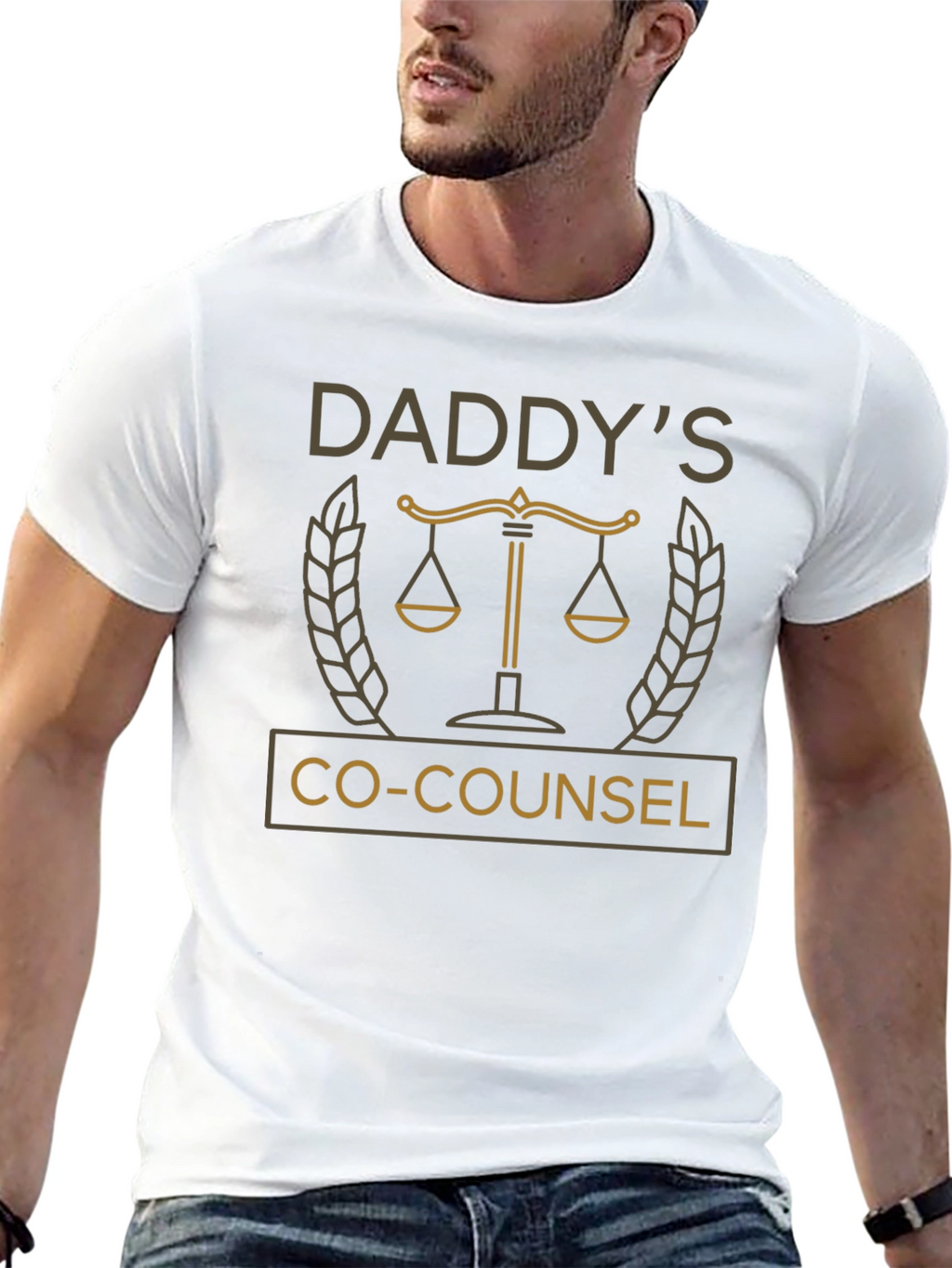 Daddys Co-Counsel T-Shirt - Law Family Apparel
