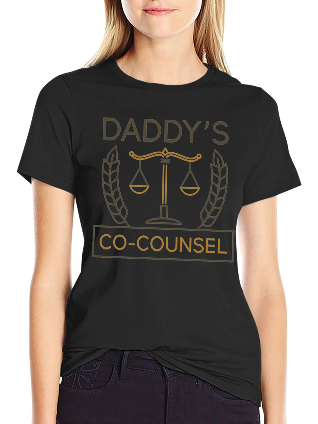 Daddys Co-Counsel T-Shirt - Law Family Apparel