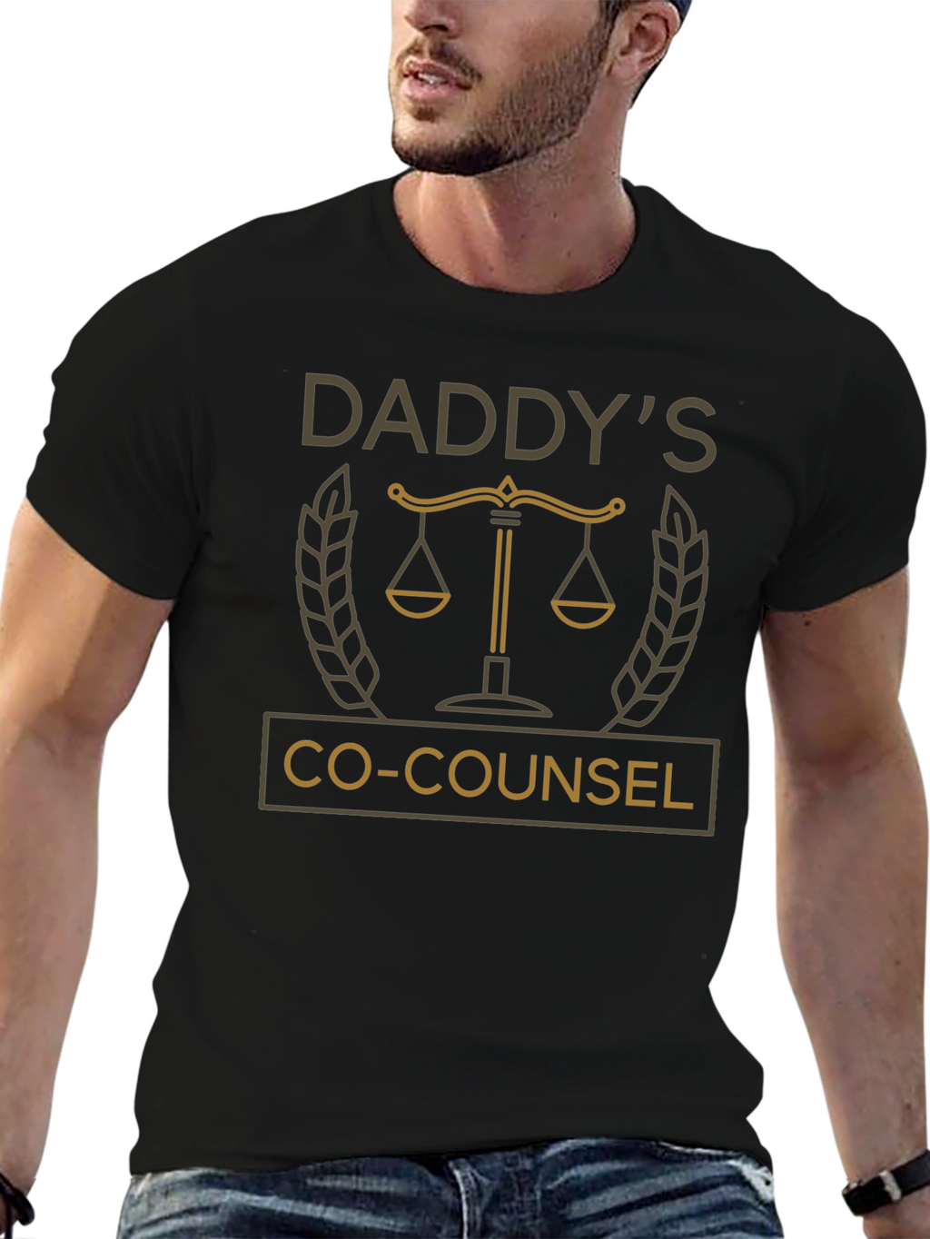 Daddys Co-Counsel T-Shirt - Law Family Apparel