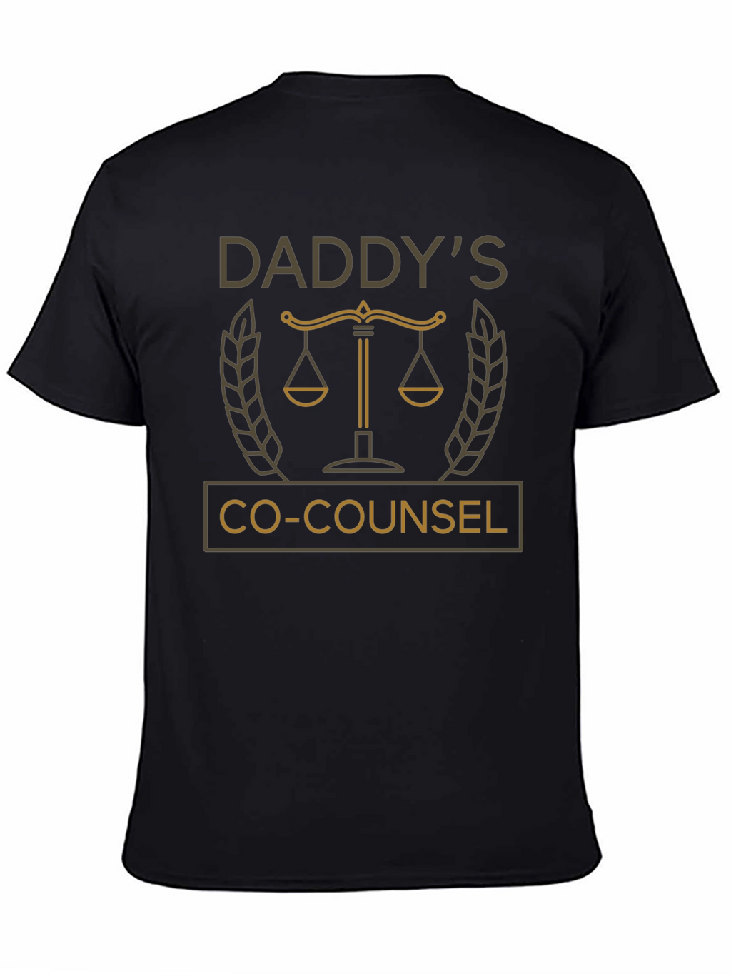 Daddys Co-Counsel T-Shirt - Law Family Apparel