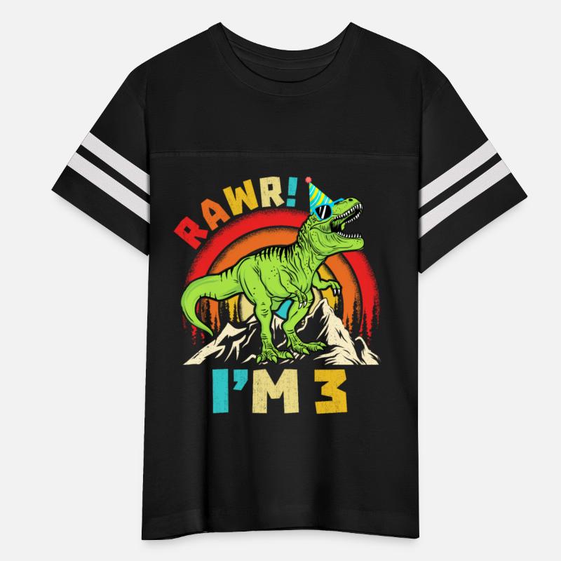3rd Birthday Dinosaur T Rex Rawr I'm 3 For Boys