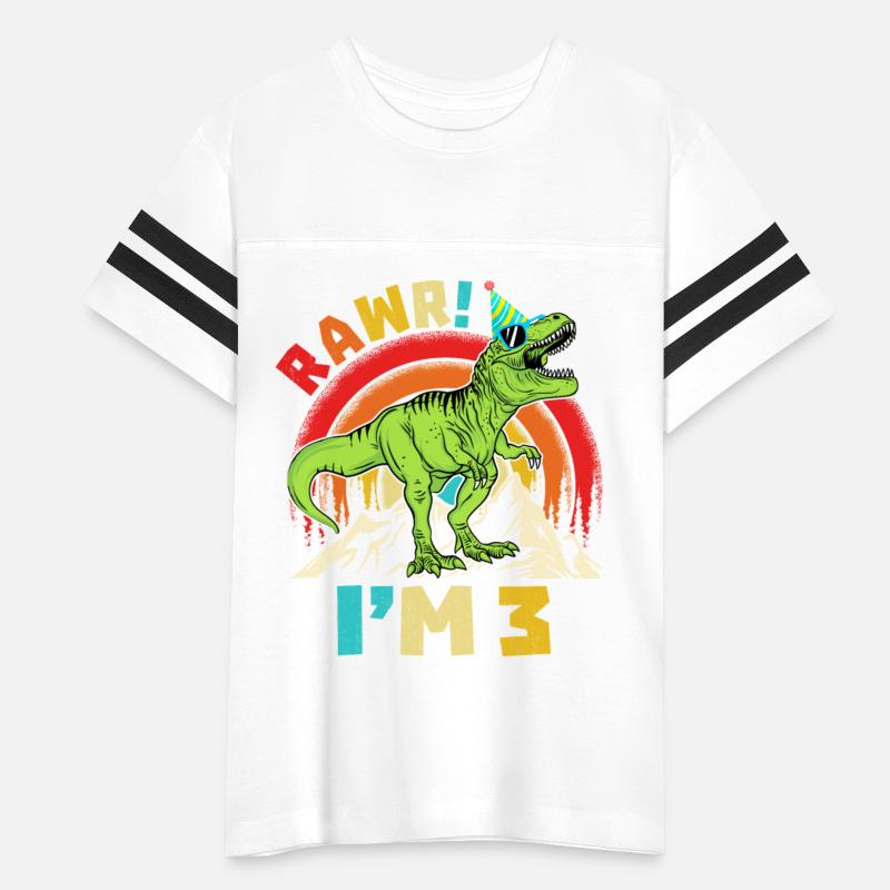 3rd Birthday Dinosaur T Rex Rawr I'm 3 For Boys