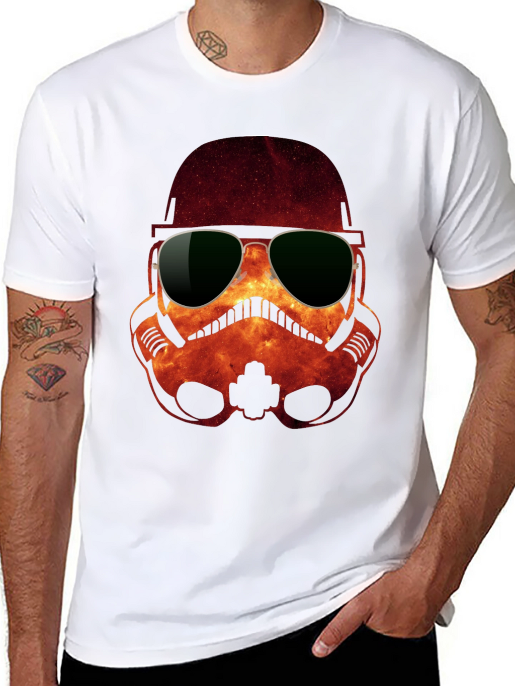 Stormtrooper Helmet Sunglasses T-Shirt