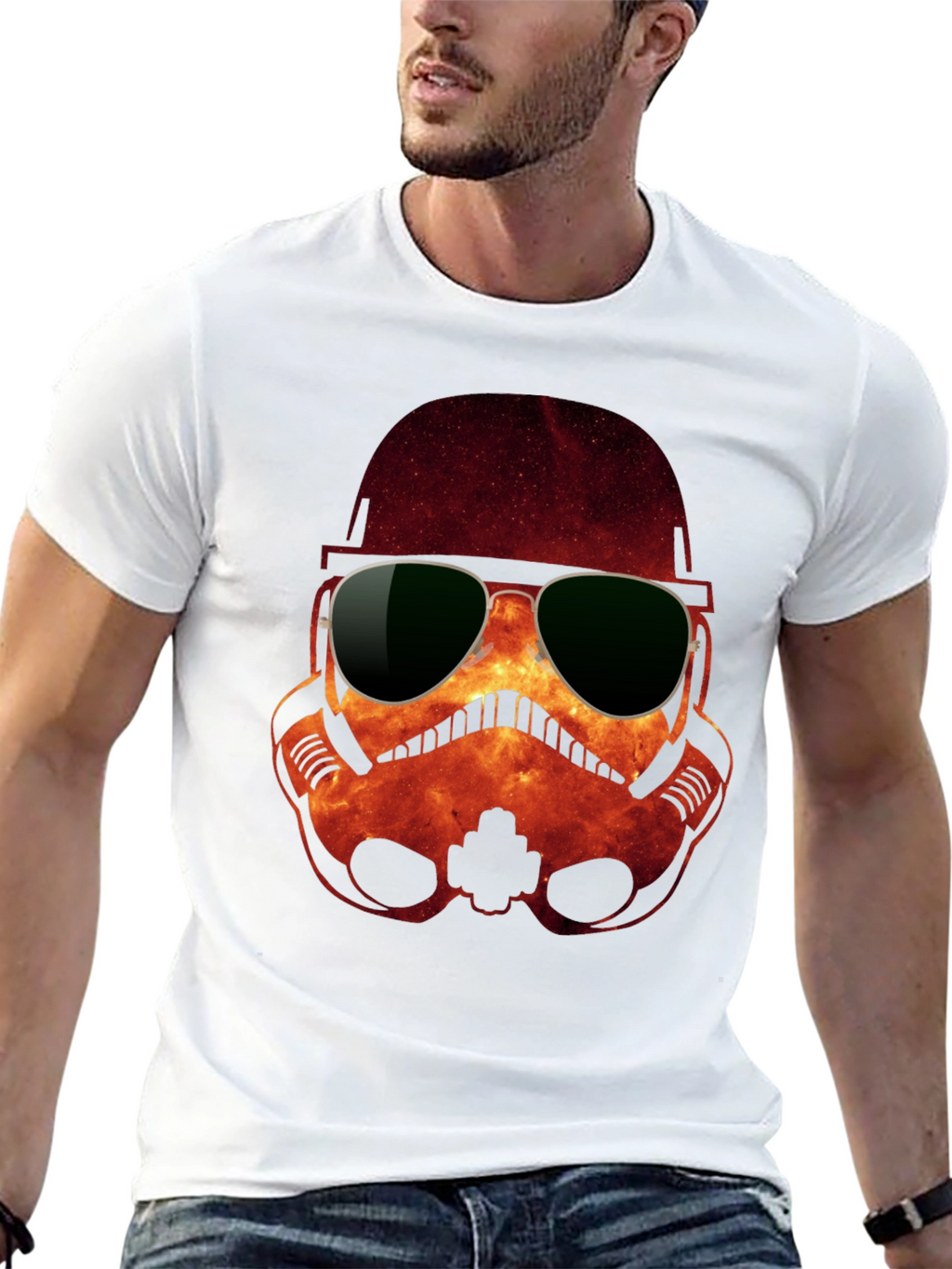 Stormtrooper Helmet Sunglasses T-Shirt