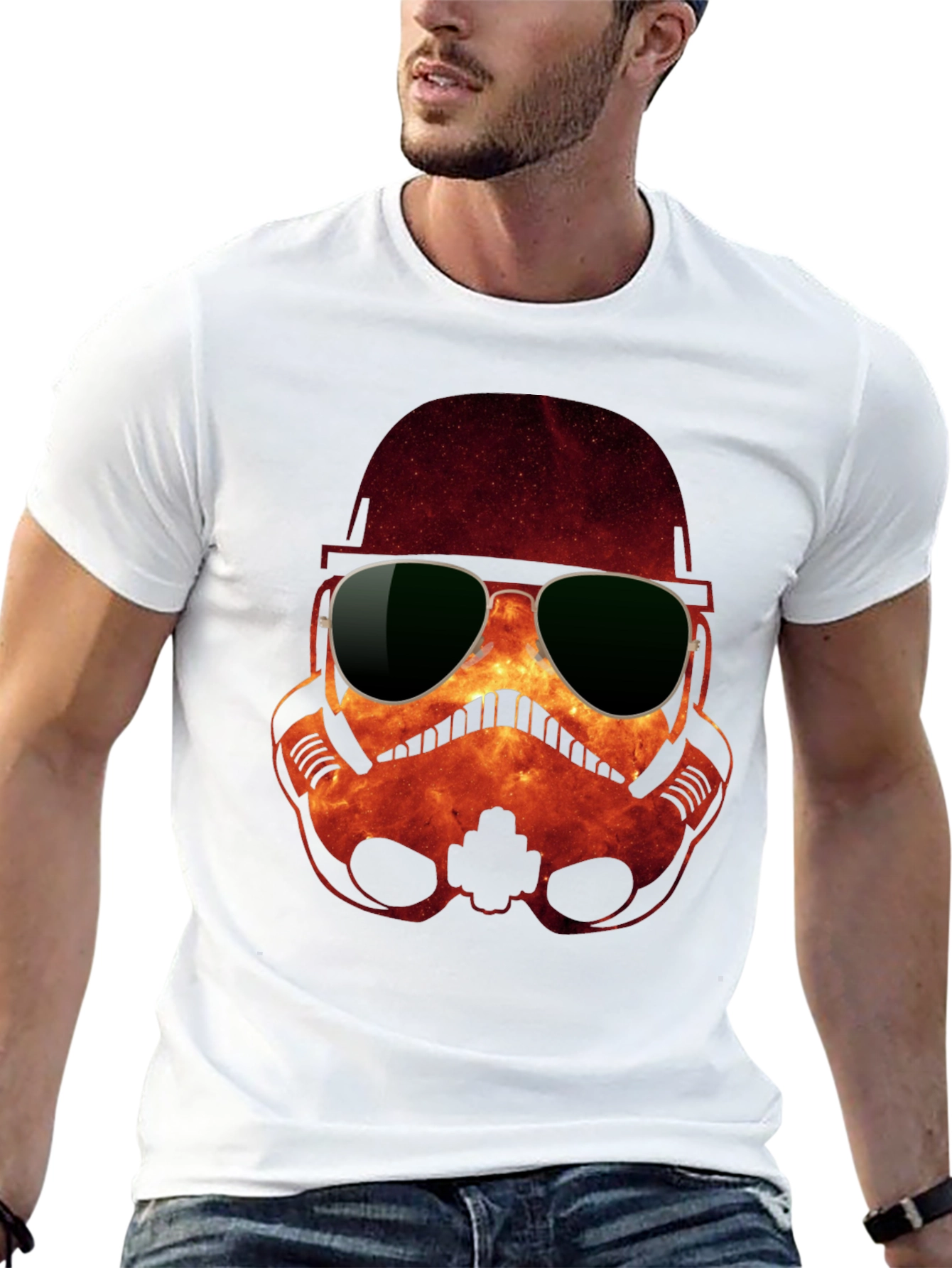 Stormtrooper Helmet Sunglasses T-Shirt