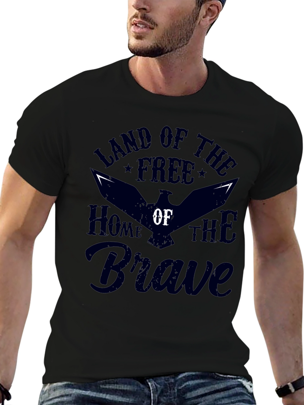 Land of the Free Graphic Tee