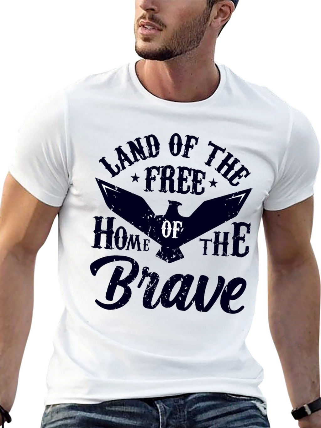 Land of the Free Graphic Tee