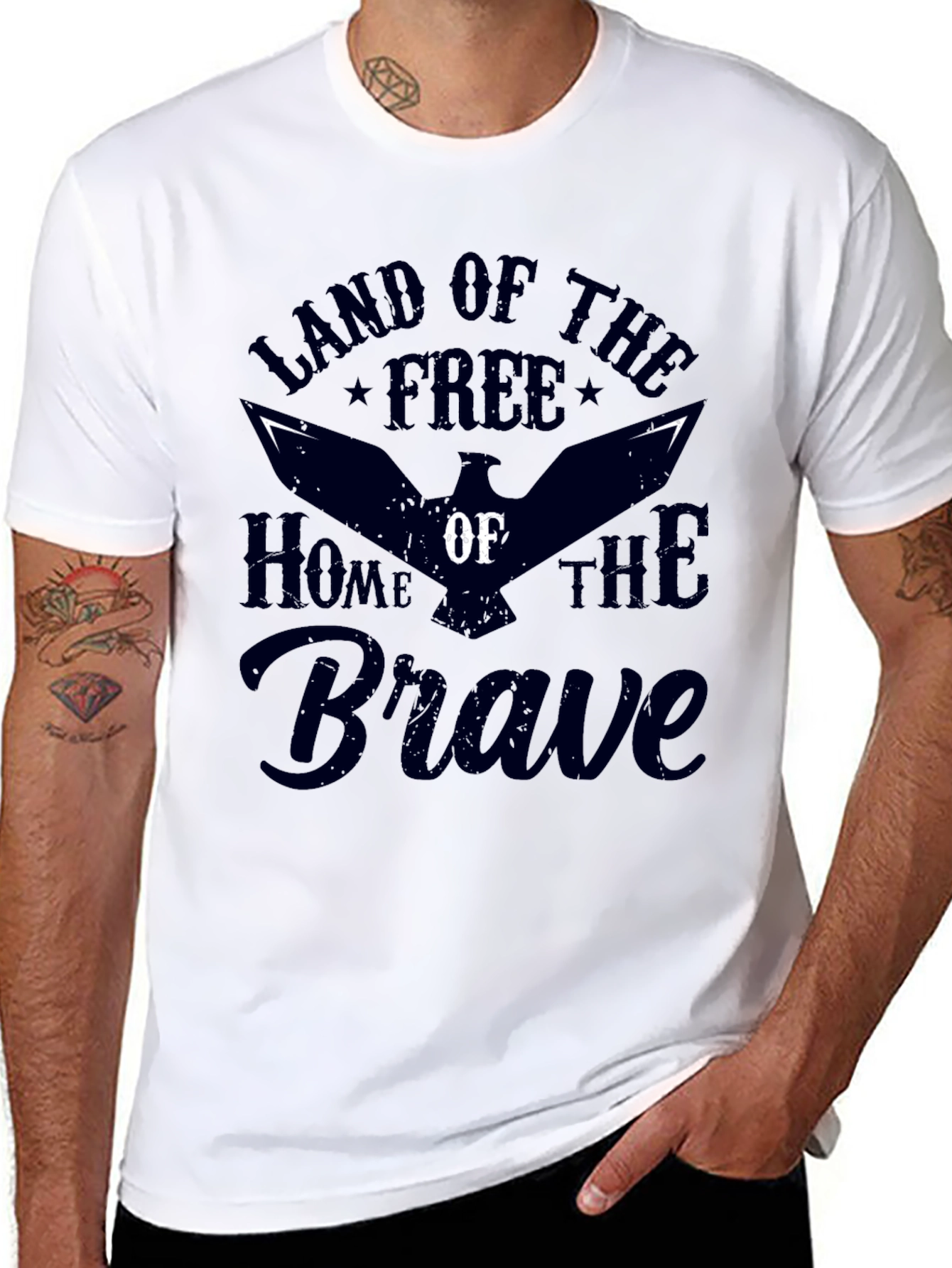 Land of the Free Graphic Tee