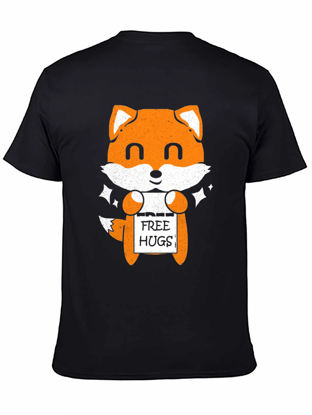 Cute Fox Free Hugs Graphic T-Shirt
