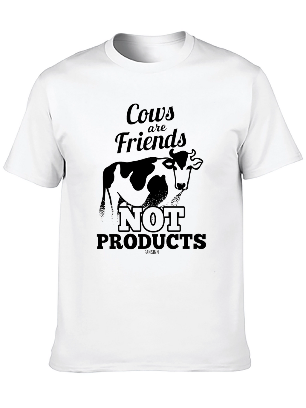 Cows Are Friends T-Shirt - Vegan Animal Rights