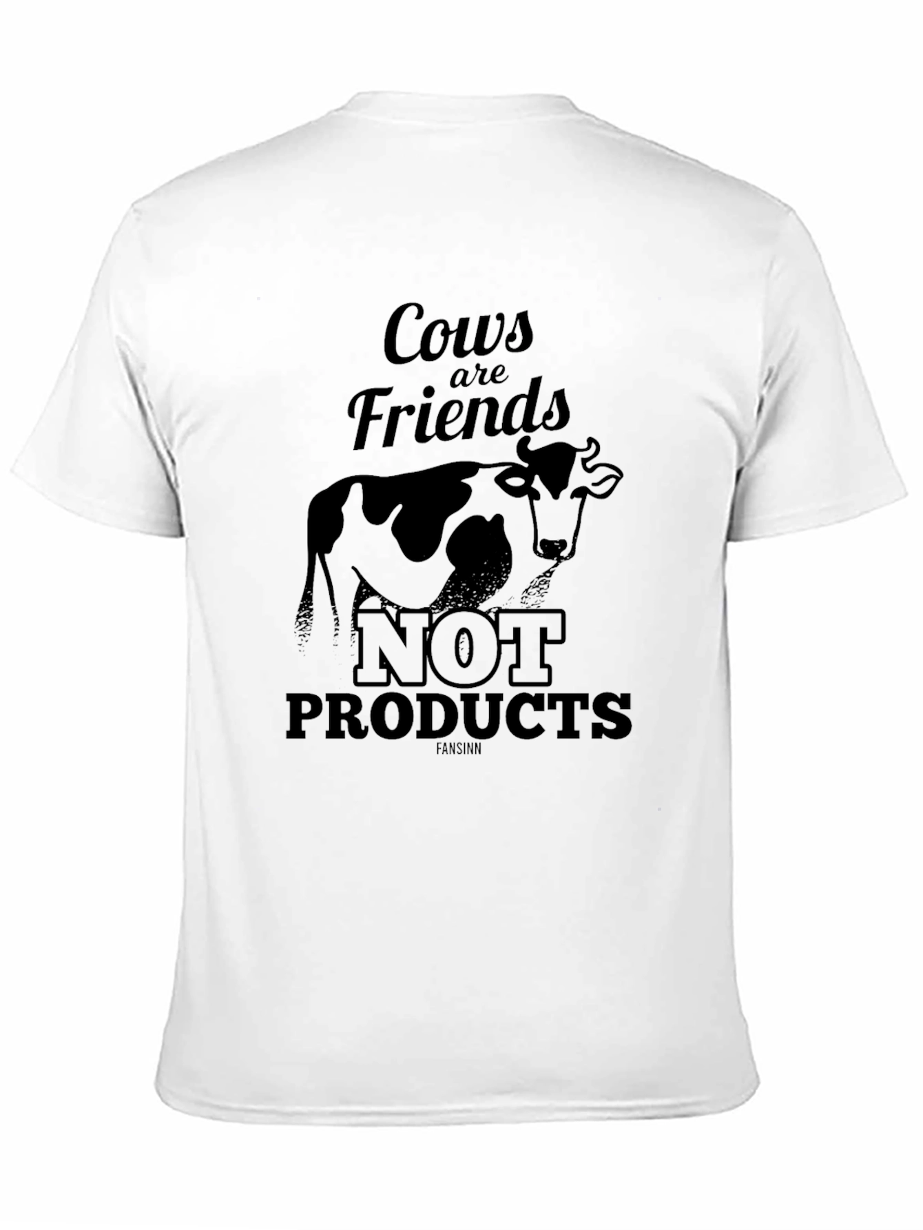 Cows Are Friends T-Shirt - Vegan Animal Rights