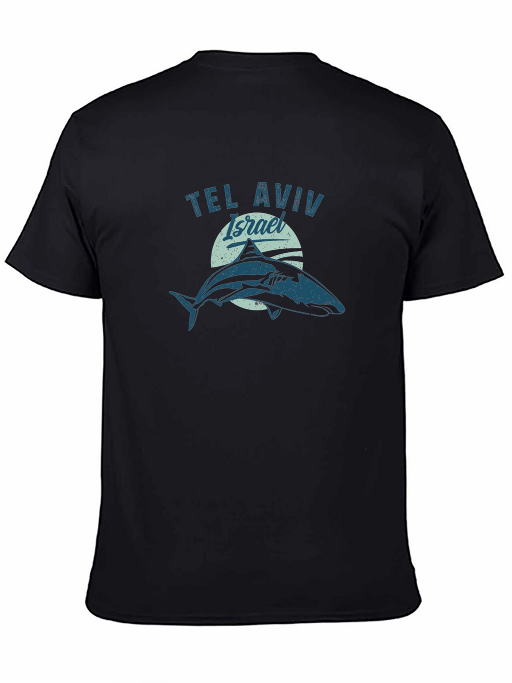 Tel Aviv Israel Shark Graphic T-Shirt
