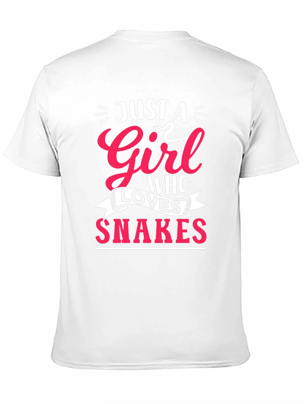 Just A Girl Who Loves Snakes Graphic Tee