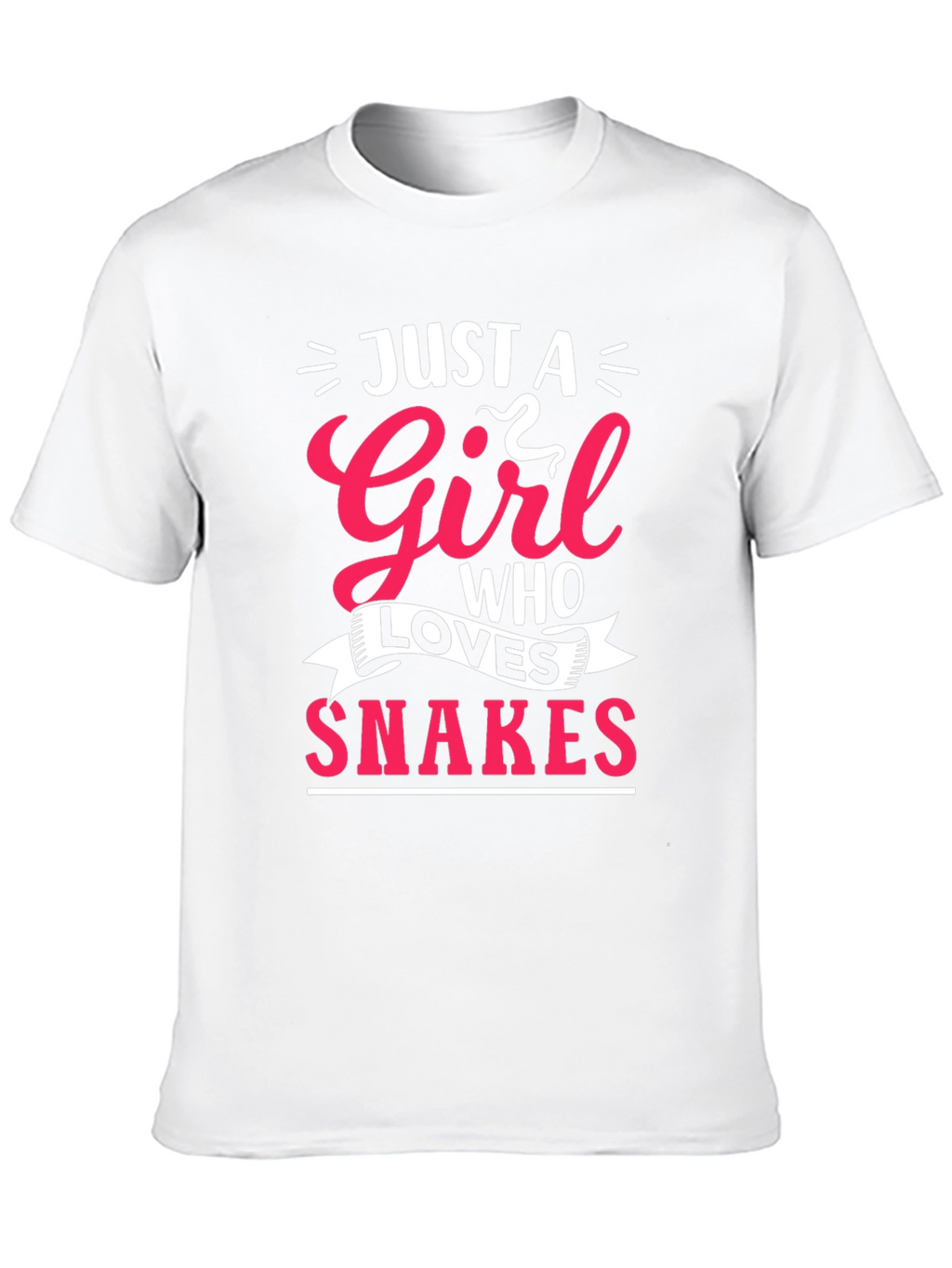 Just A Girl Who Loves Snakes Graphic Tee