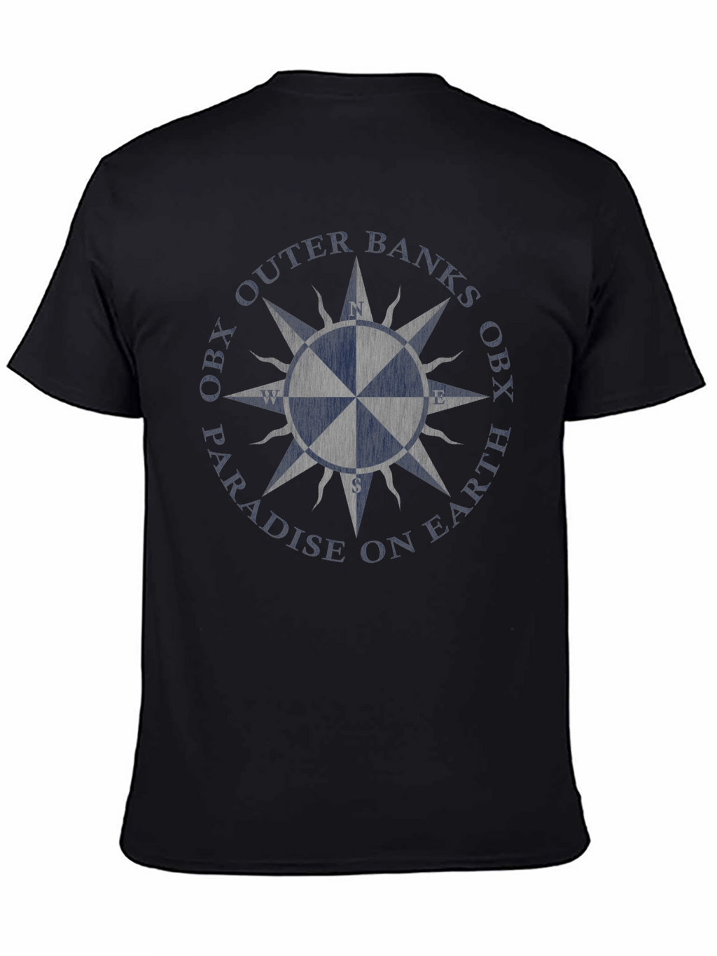 OBX Outer Banks Compass Graphic T-Shirt