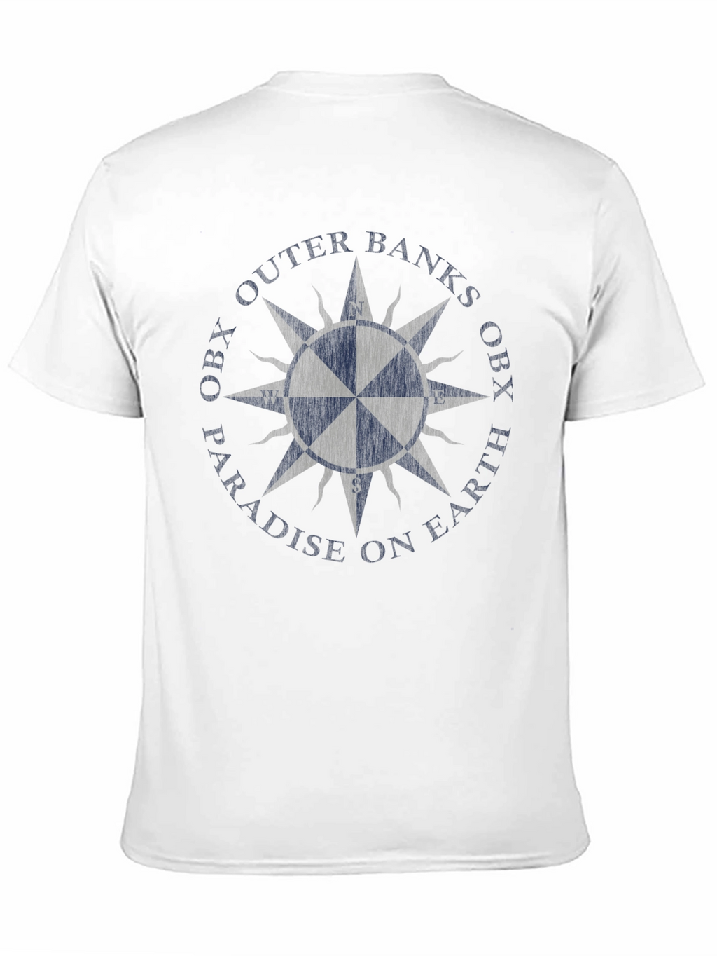 OBX Outer Banks Compass Graphic T-Shirt