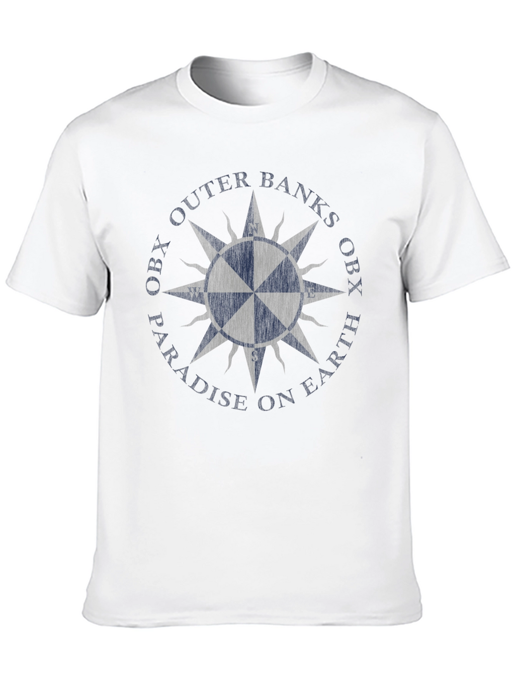 OBX Outer Banks Compass Graphic T-Shirt