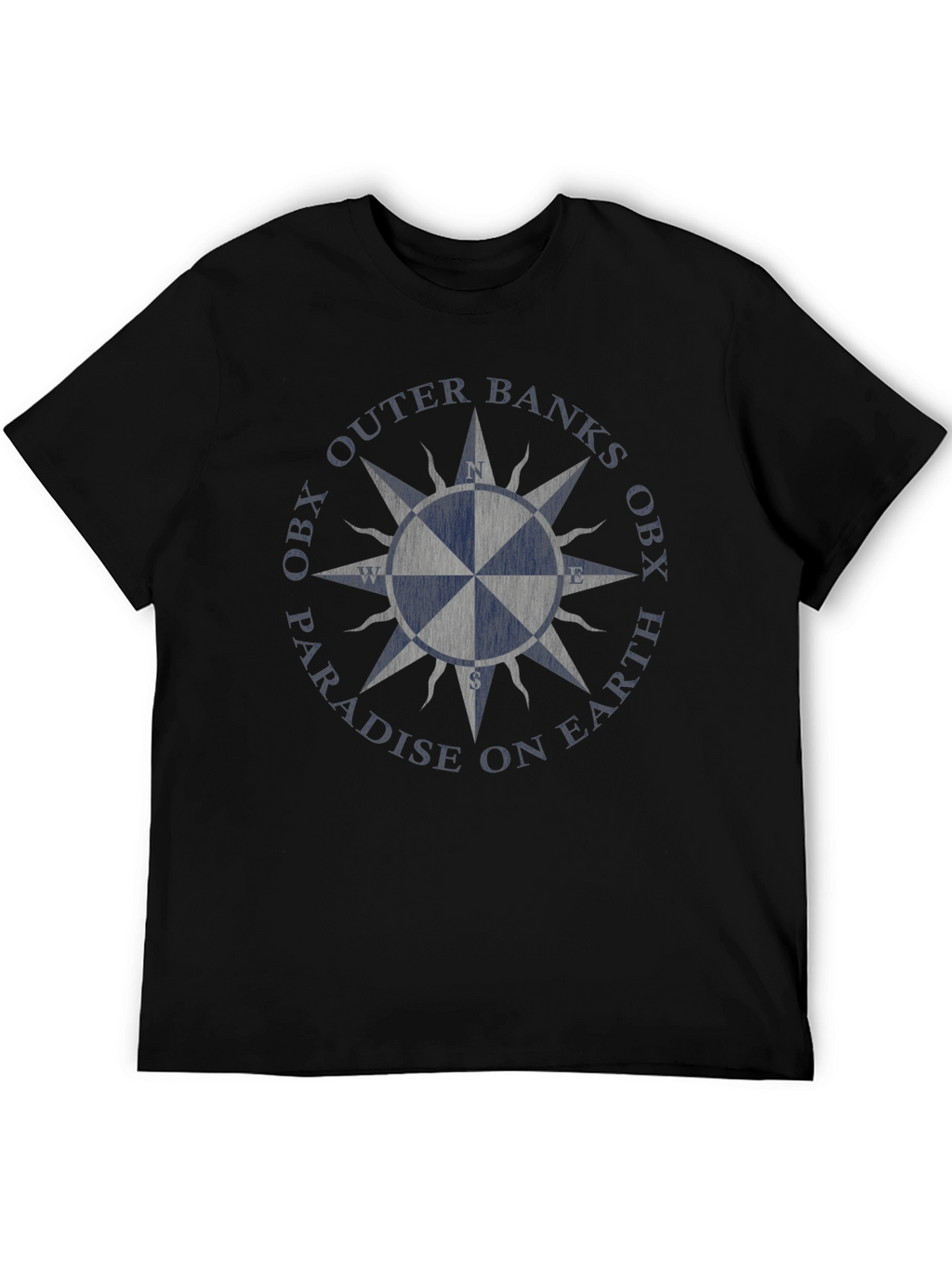 OBX Outer Banks Compass Graphic T-Shirt