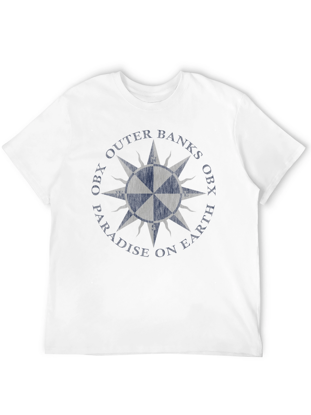 OBX Outer Banks Compass Graphic T-Shirt
