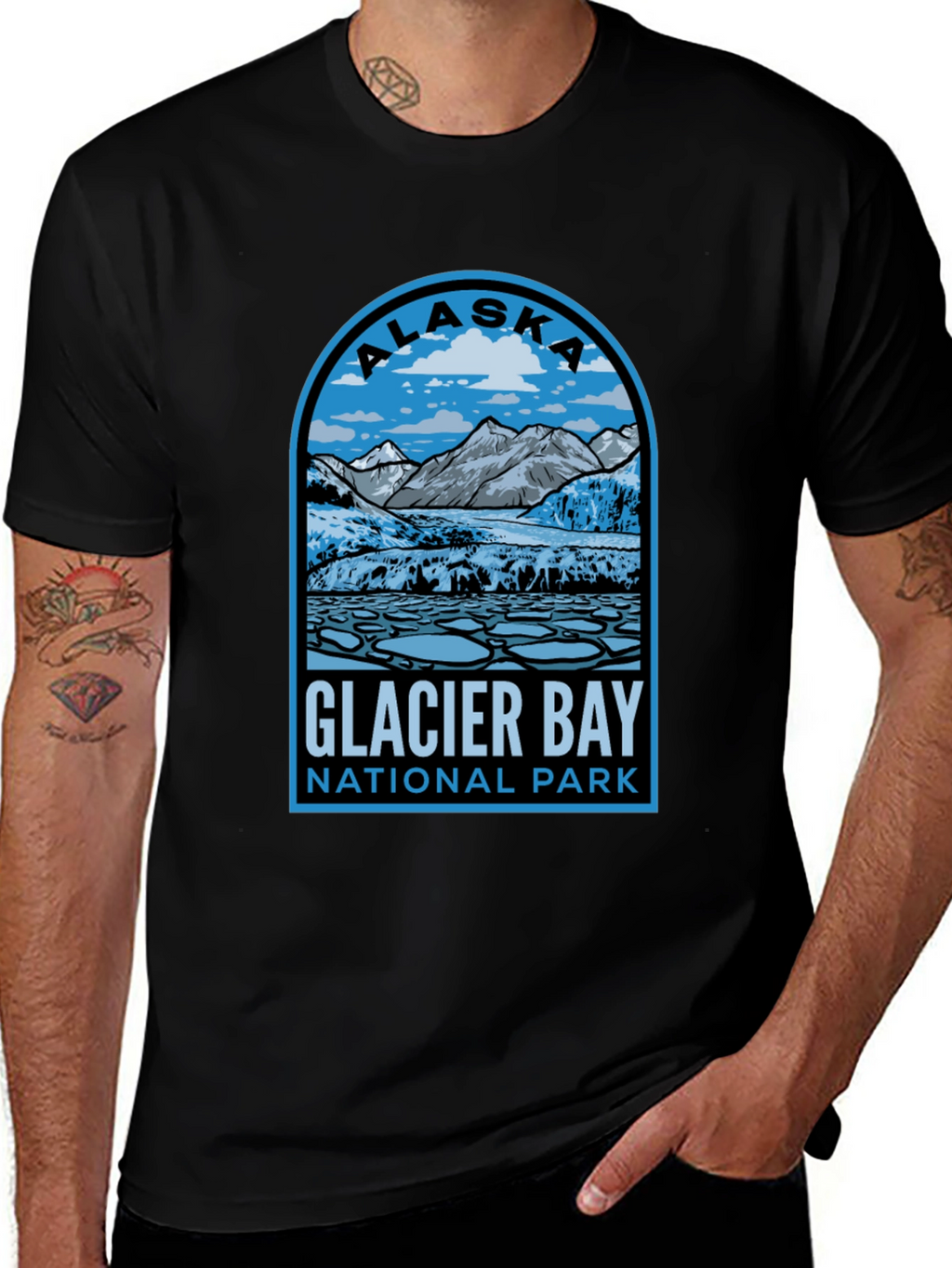 Alaska Glacier Bay National Park T-Shirt